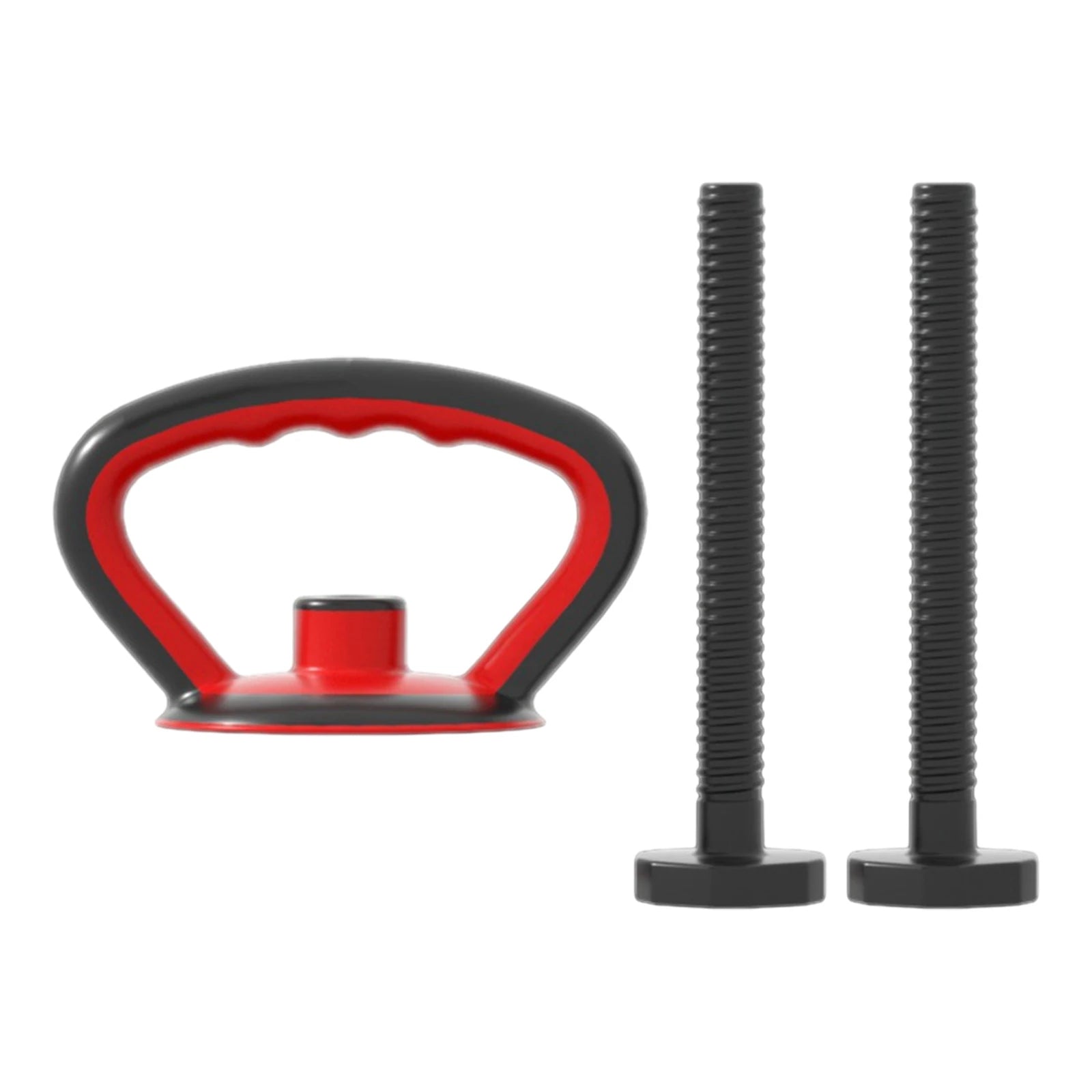 Adjustable Metal Kettlebell Handle for Weight Plates - Arm Strength Training and Grip Enhancement