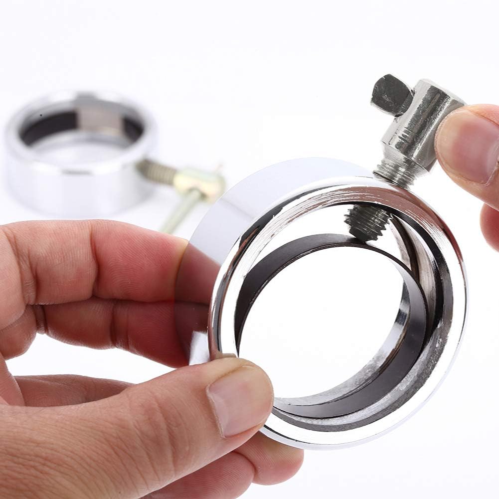 2-Inch Olympic Barbell Collars - Quick Release Stainless Steel Clamp Clips for Weightlifting and Fitness Training (Pair)