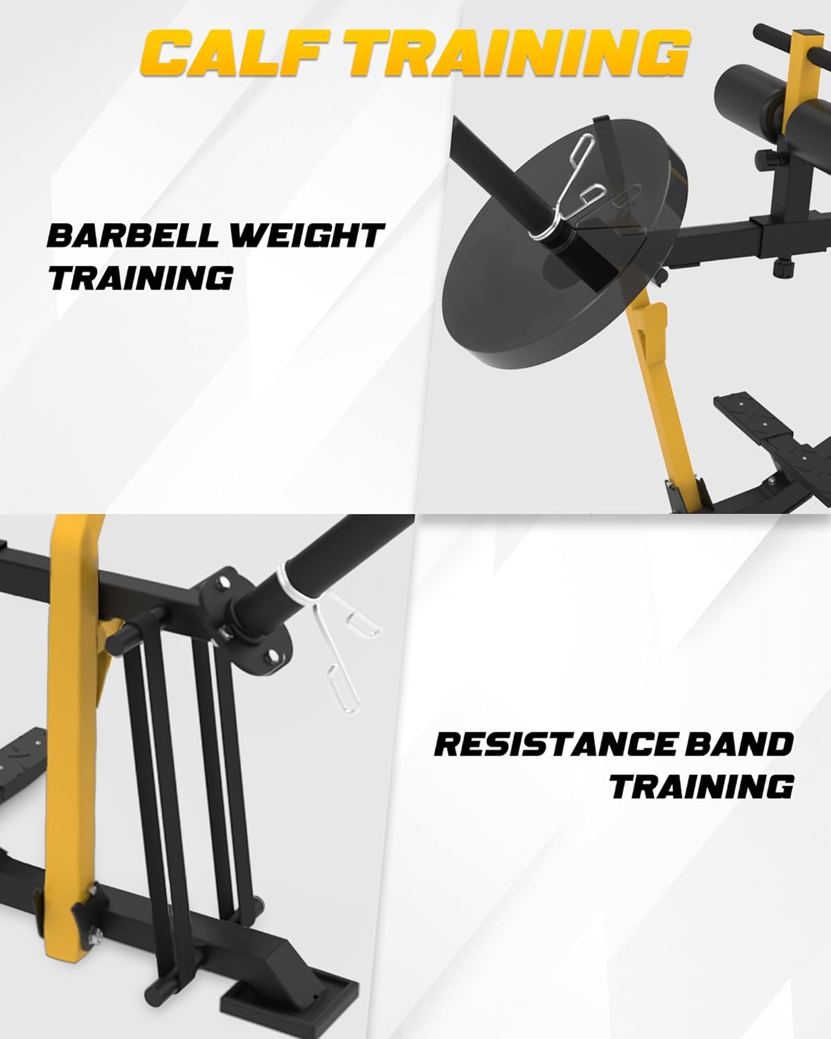 Adjustable Seated Calf Raise Machine for Home Gym Fitness