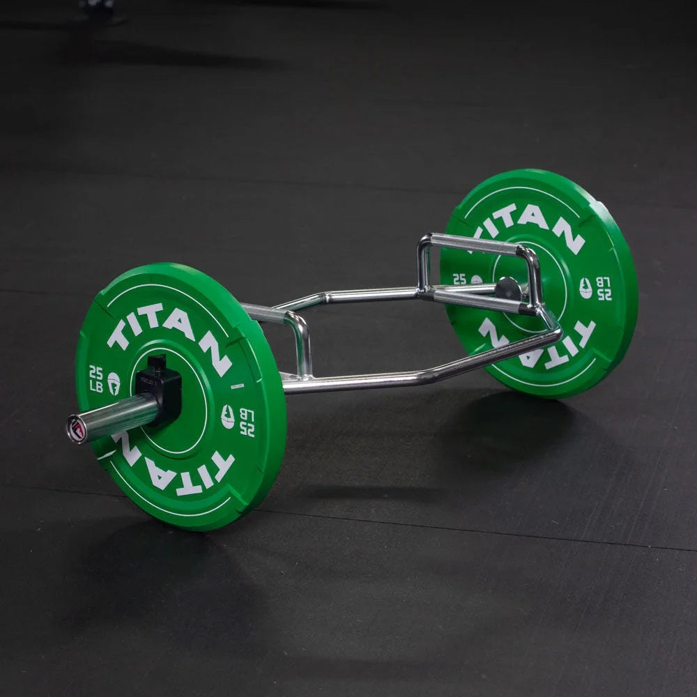 Olympic 2In Hex Trap Bar, Weightlifting Deadlift Squat Barbell, Rated 500 LB, Knurled Grips, Bent over Rows, Squat Jumps