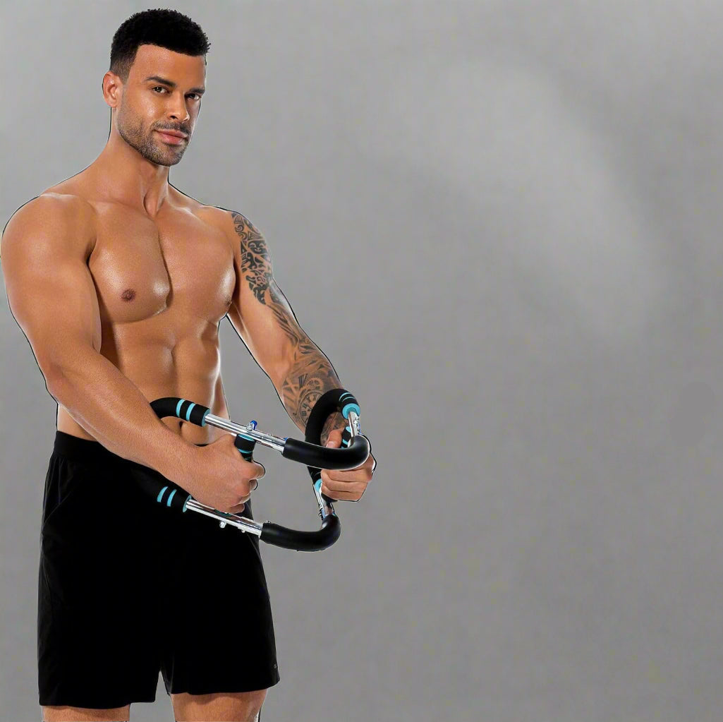 Adjustable Twister Arm Trainer for Comprehensive Chest and Arm Strength Training, Suitable for Home Gyms (20-110 Lbs)