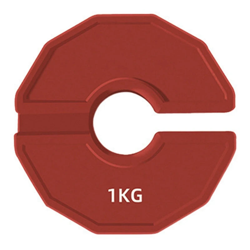 1Pcs Gym Micro-Type Plates Dumbbell Fractional Weight Plate Rubber Fractional Weight Plates Add-On Change