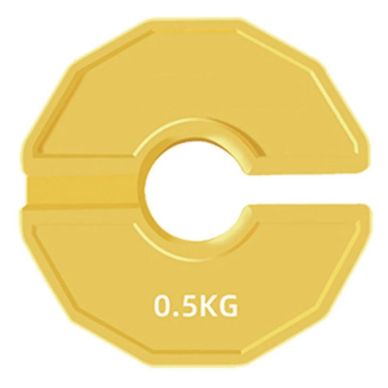 1Pcs Gym Micro-Type Plates Dumbbell Fractional Weight Plate Rubber Fractional Weight Plates Add-On Change