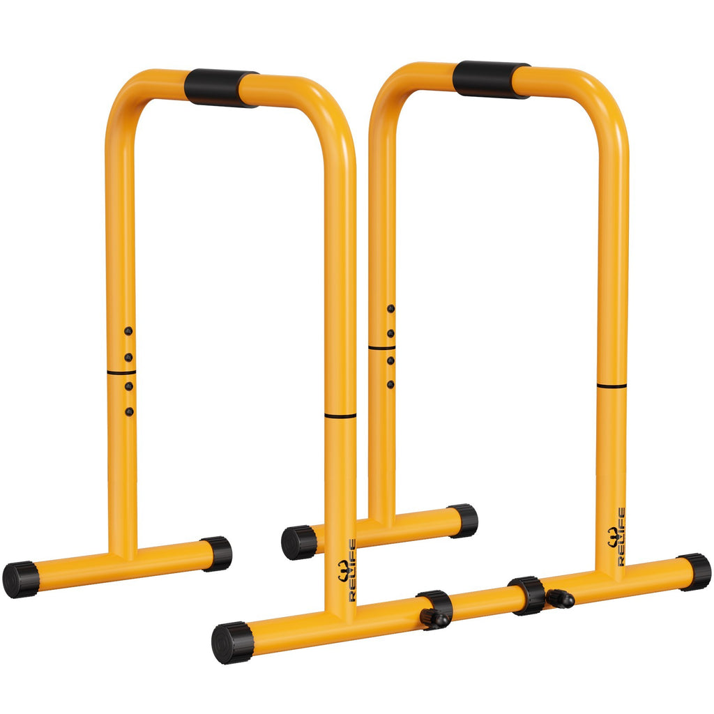 Dip Station Functional Heavy Duty Dip Stand Fitness Pull up Stand Dip Bar