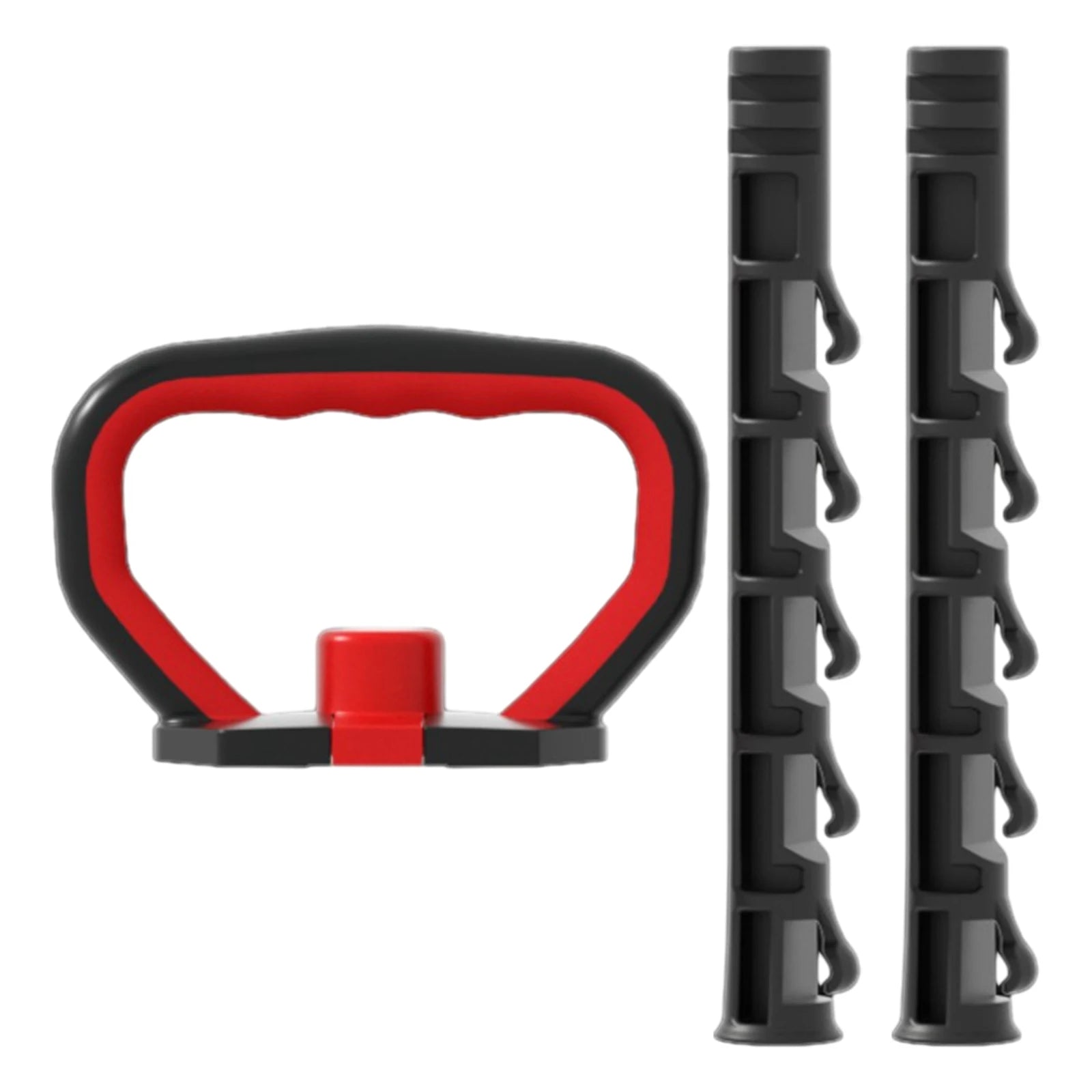 Adjustable Metal Kettlebell Handle for Weight Plates - Arm Strength Training and Grip Enhancement