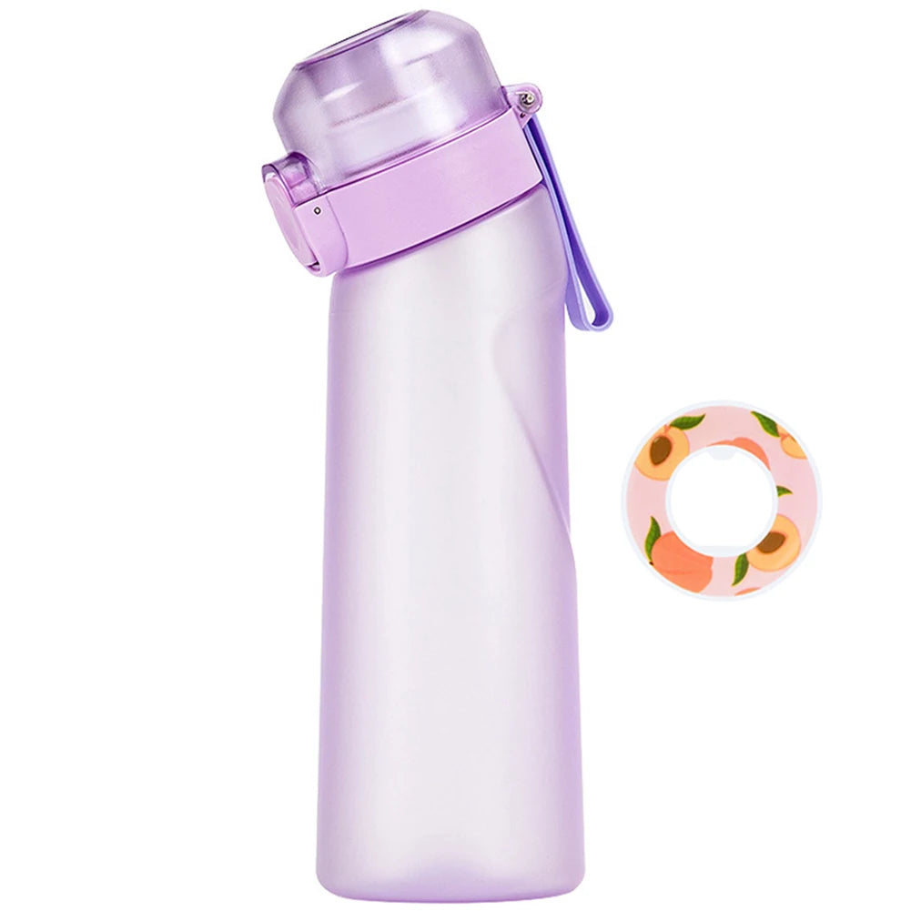 650ML Flavored Sports Water Bottle with Infuser for Gym and Travel