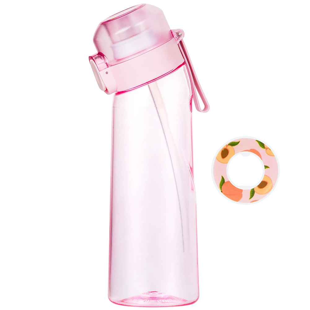 650ML Flavored Sports Water Bottle with Infuser for Gym and Travel