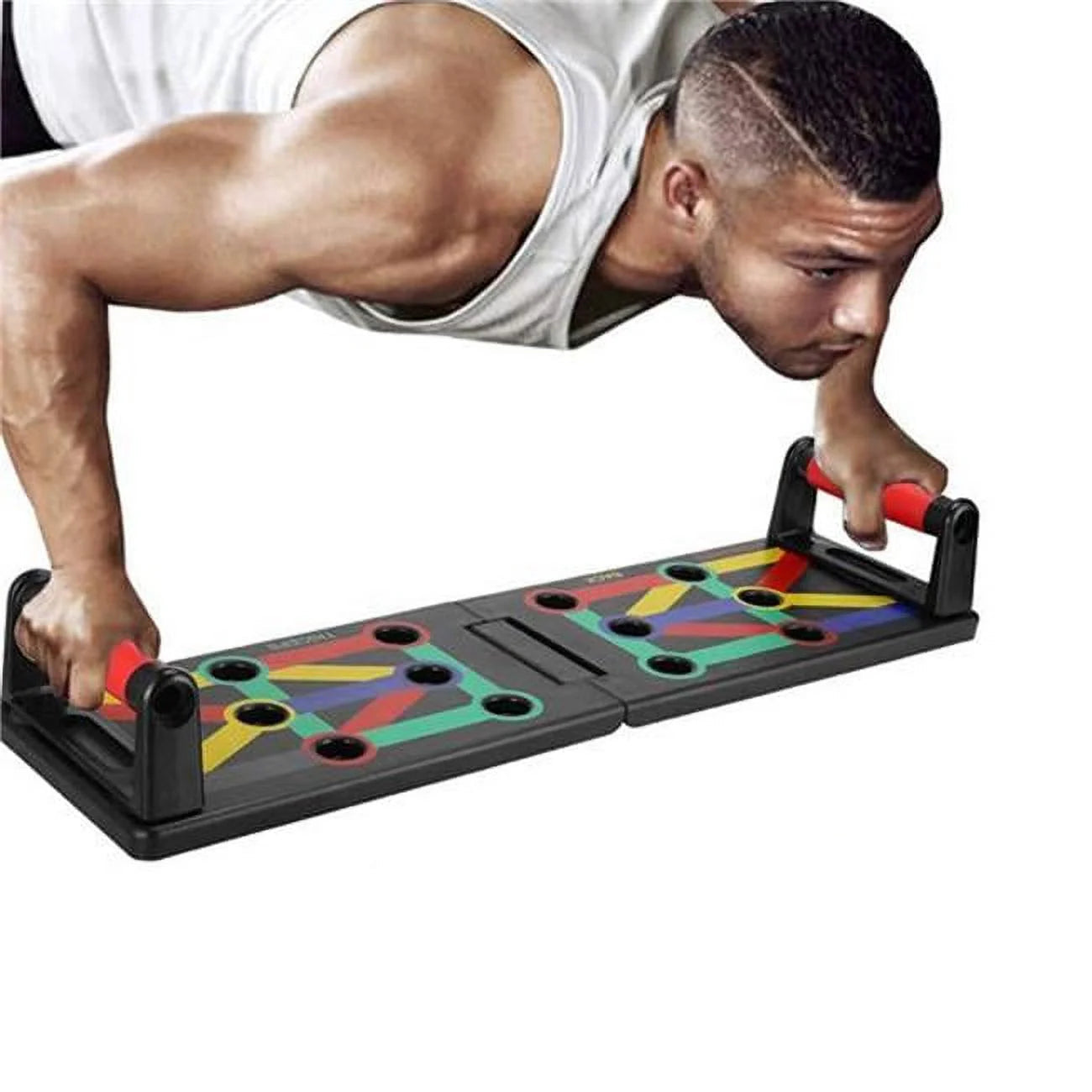 9 in 1 Push up Rack Board System Fitness Workout Train Gym Exercise