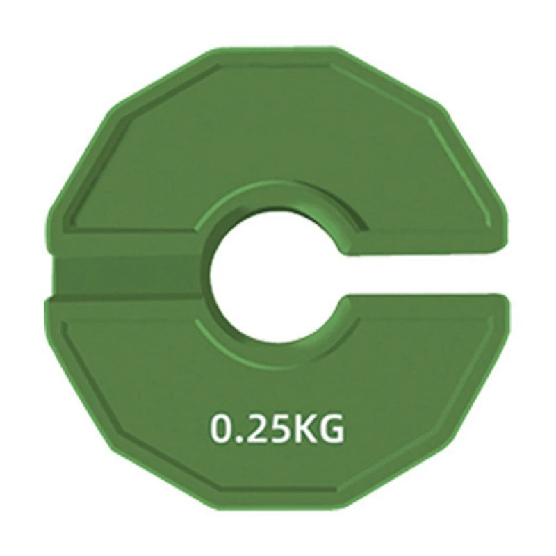 1Pcs Gym Micro-Type Plates Dumbbell Fractional Weight Plate Rubber Fractional Weight Plates Add-On Change
