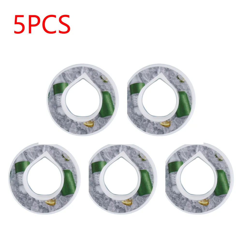 1/5PCS Scented Pods Water Bottle Air Scent Flavour Pod Air Flavor Pods for Flavoured Drinking Bottle Fragrance Fruit Flavor Pods