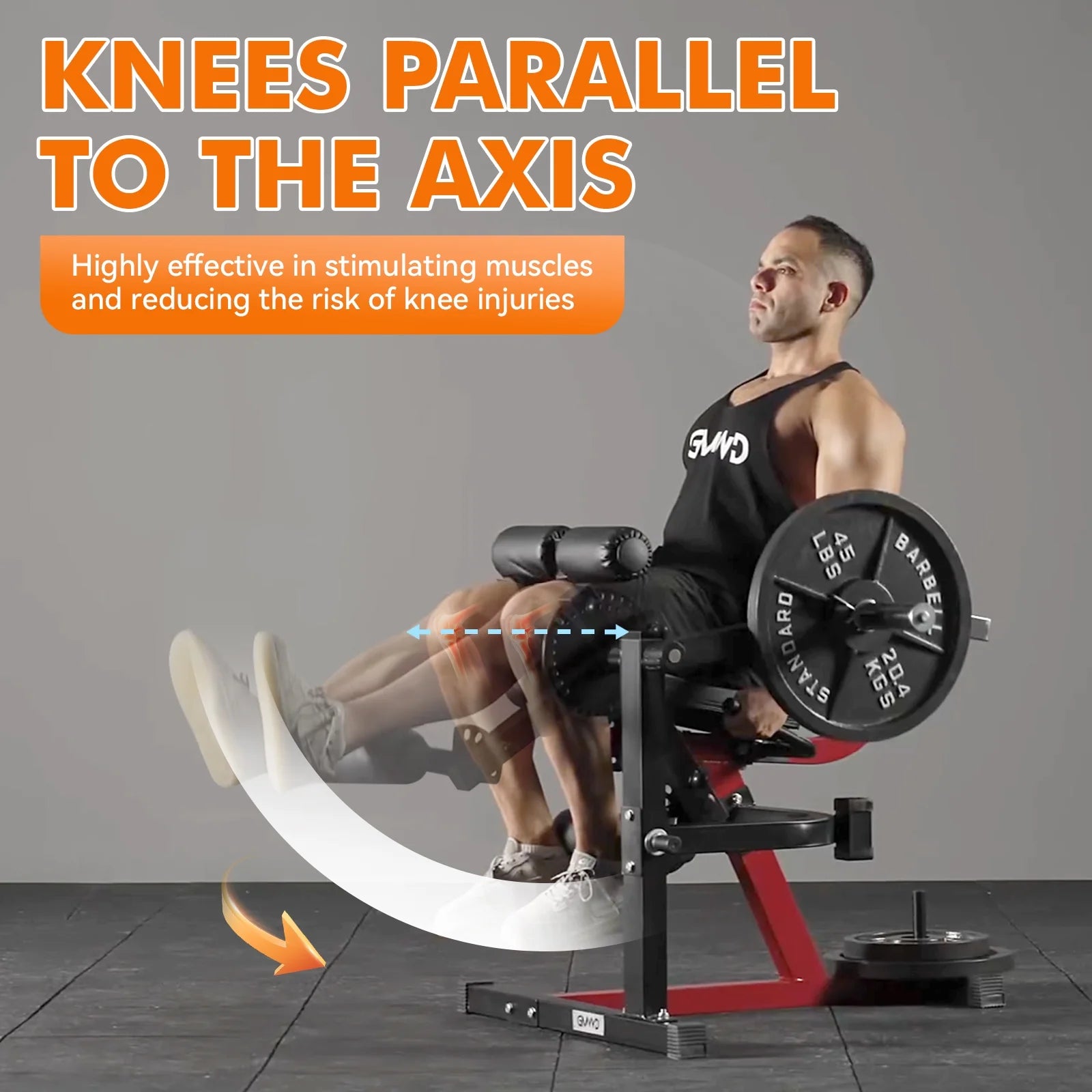 Adjustable Leg Extension Machine – Multi-Function Seat Leg Extension/Leg Curl for Home Use, Plate-Mounted Design, 5+28 Levels of Adjustment