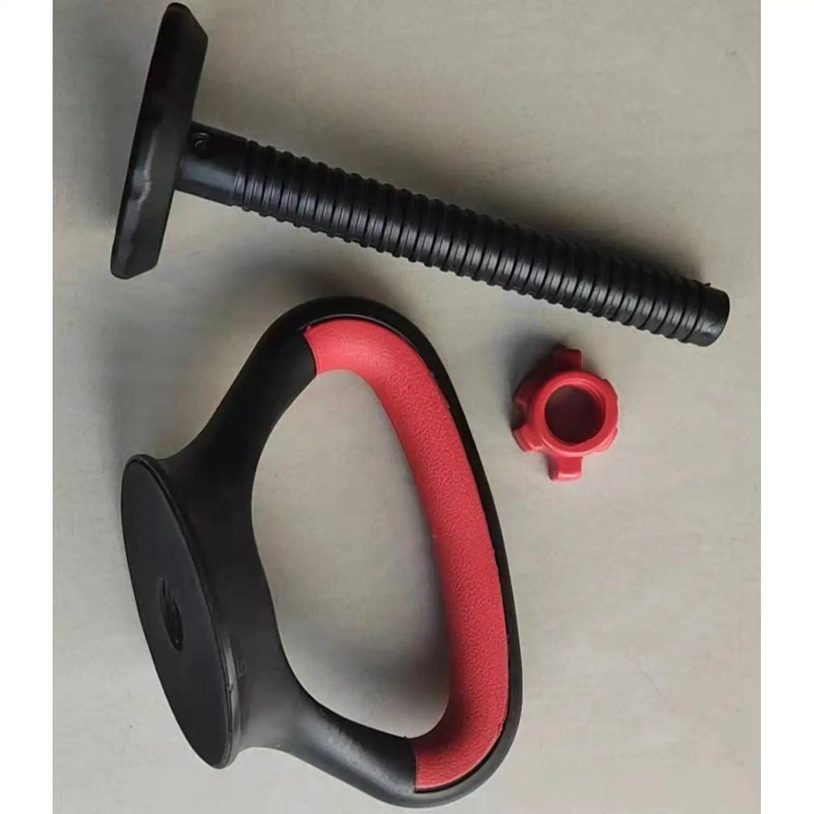 Adjustable Metal Kettlebell Handle for Weight Plates - Arm Strength Training and Grip Enhancement