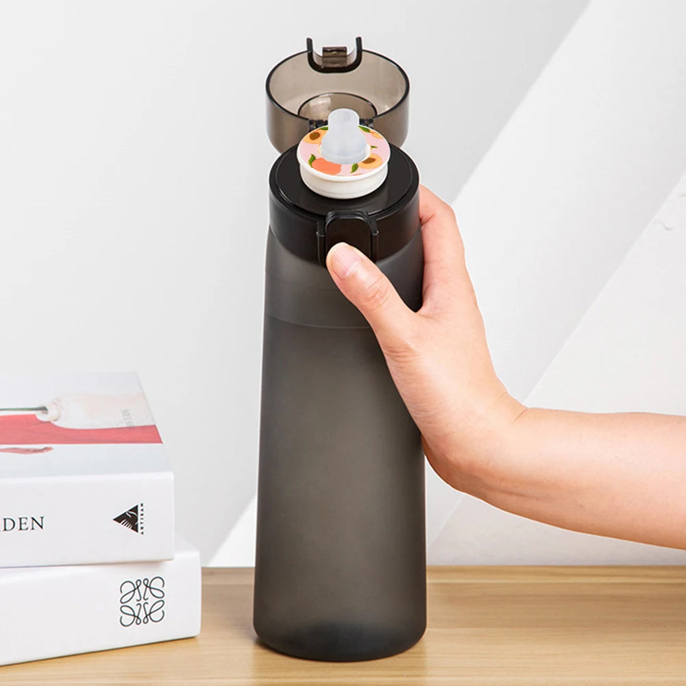 650ML Flavored Sports Water Bottle with Infuser for Gym and Travel